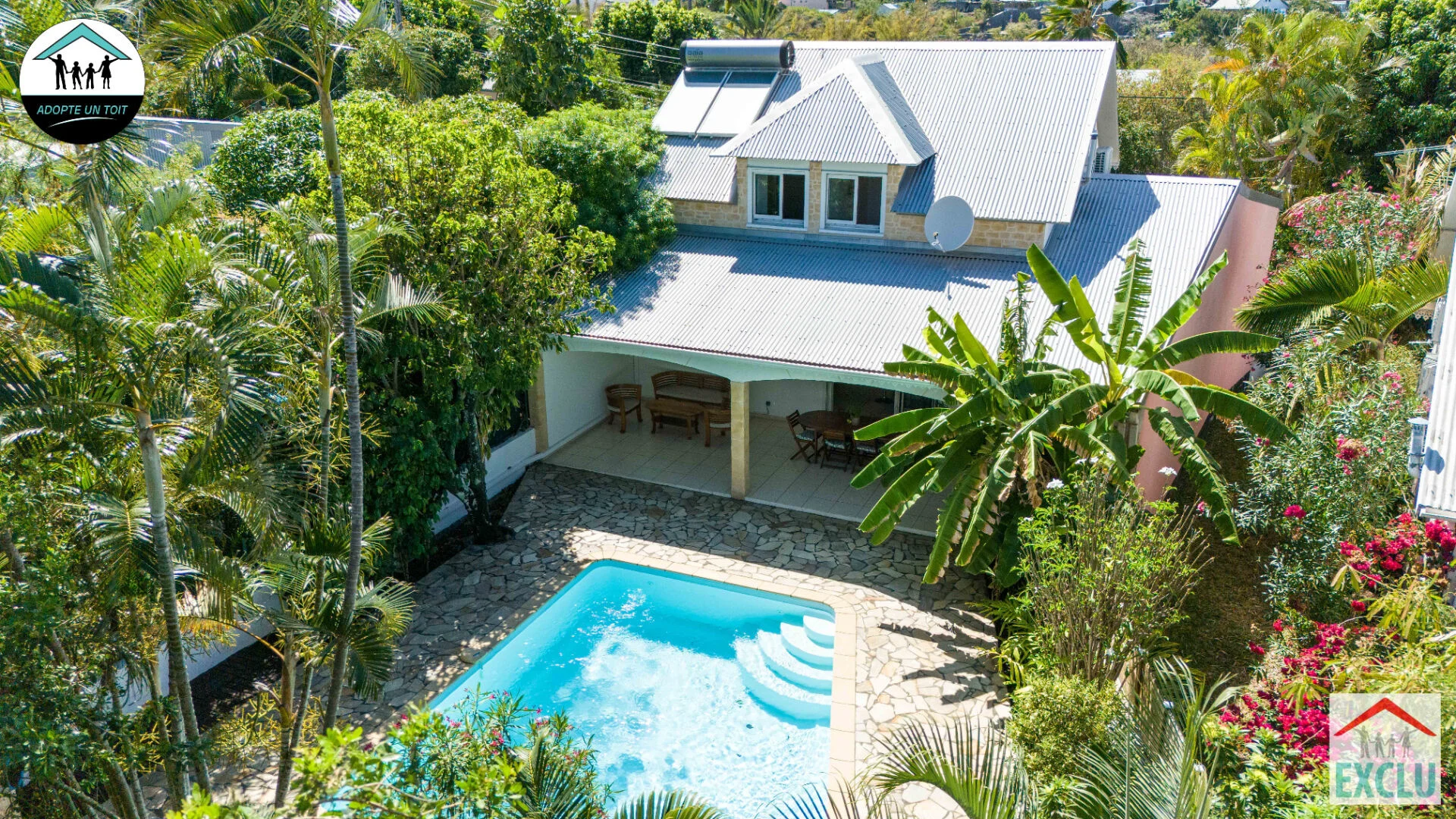 Photo 1 - Maison à vendre - Ancien 625 000 € 5 pièces 4 chambres 130 m² L'Étang-Salé 97427