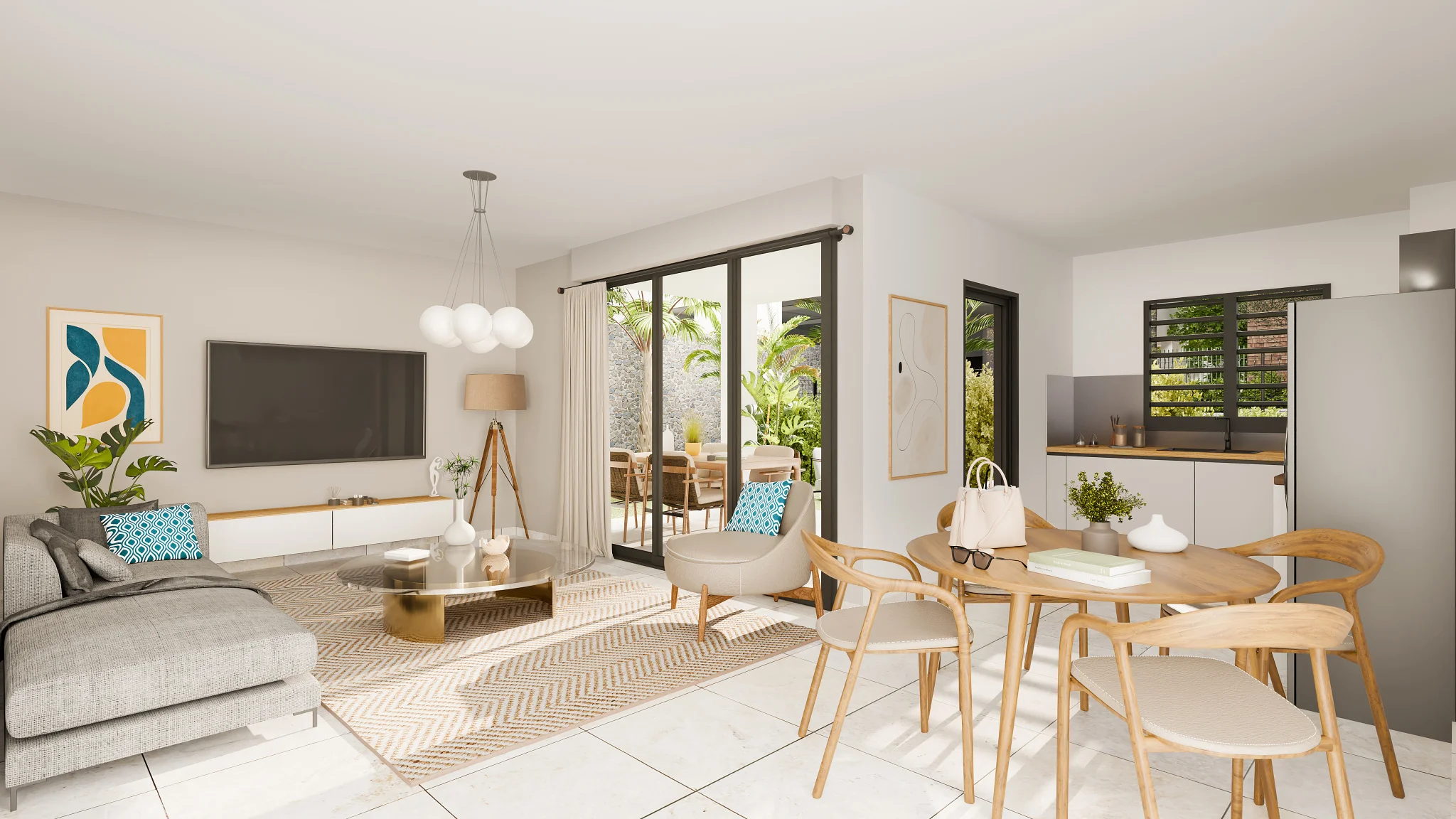 Photo 4 - Appartement à vendre - Ancien 331 000 € 3 pièces 2 chambres 71.88 m² Saint-Pierre 97410