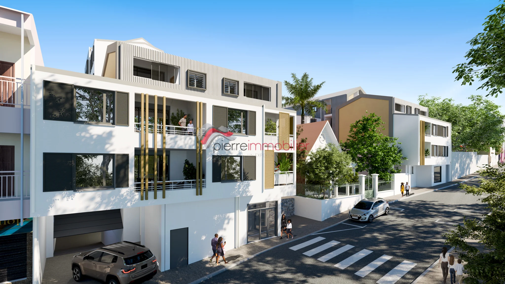 Photo 1 - Appartement à vendre - Ancien 402 200 € 3 pièces 2 chambres 67 m² Saint-Pierre 97410