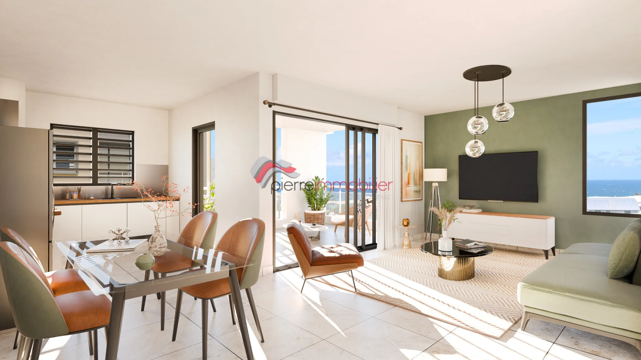 Photo 1 - Appartement à vendre - Ancien 285 000 € 2 pièces 1 chambres 49.38 m² Saint-Pierre 97410