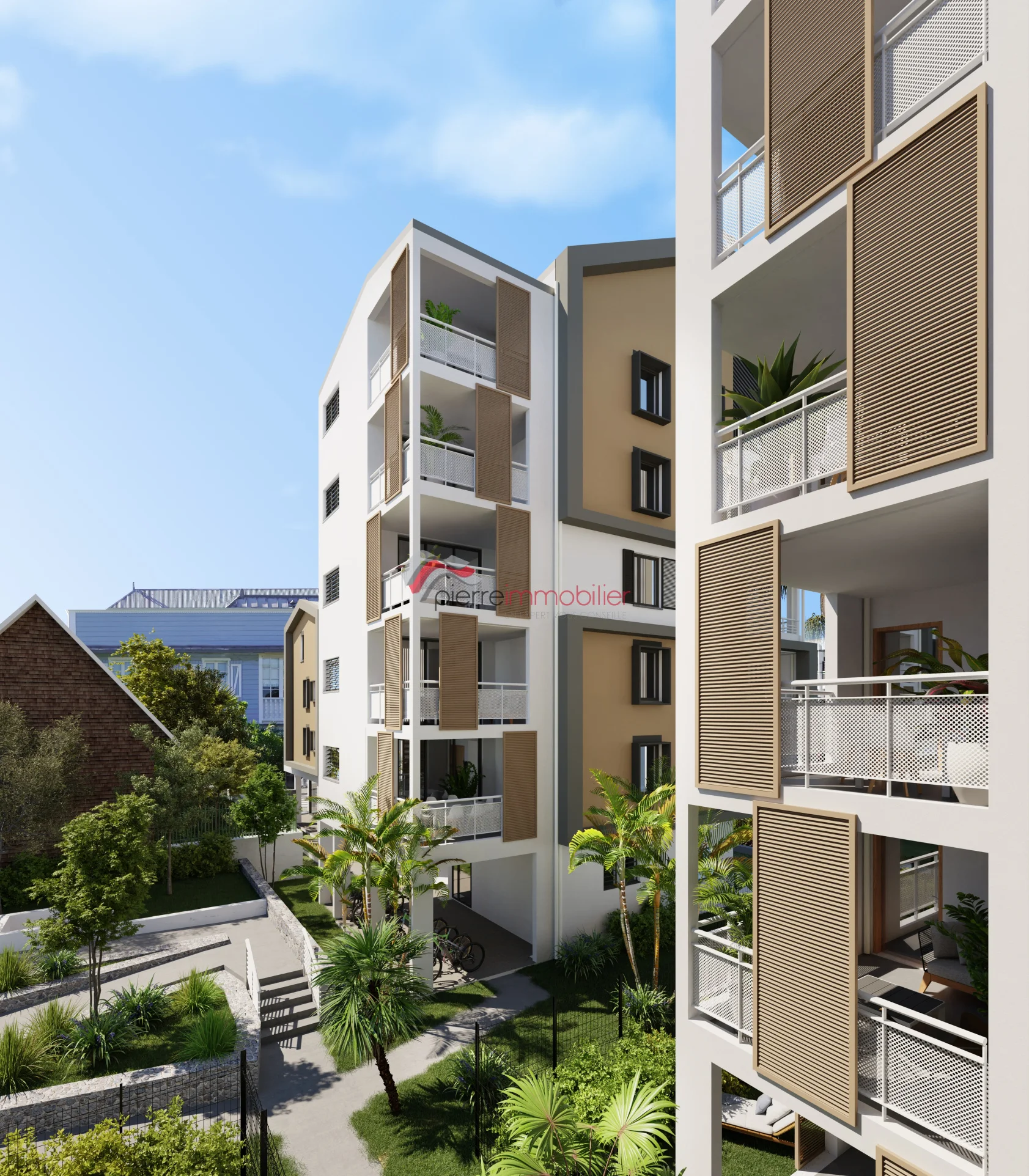 Photo 2 - Appartement à vendre - Ancien 339 300 € 3 pièces 2 chambres 59.29 m² Saint-Pierre 97410