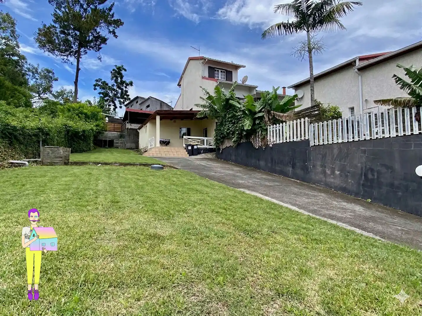 Photo 1 - Appartement à vendre - Ancien 173 000 € 3 pièces 2 chambres 59 m² Le Tampon 97430