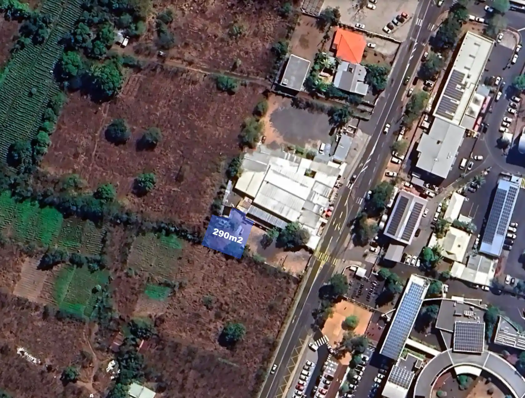 Photo 1 - Terrain à louer - Ancien 1 200 € 290 m² Le Port 97420