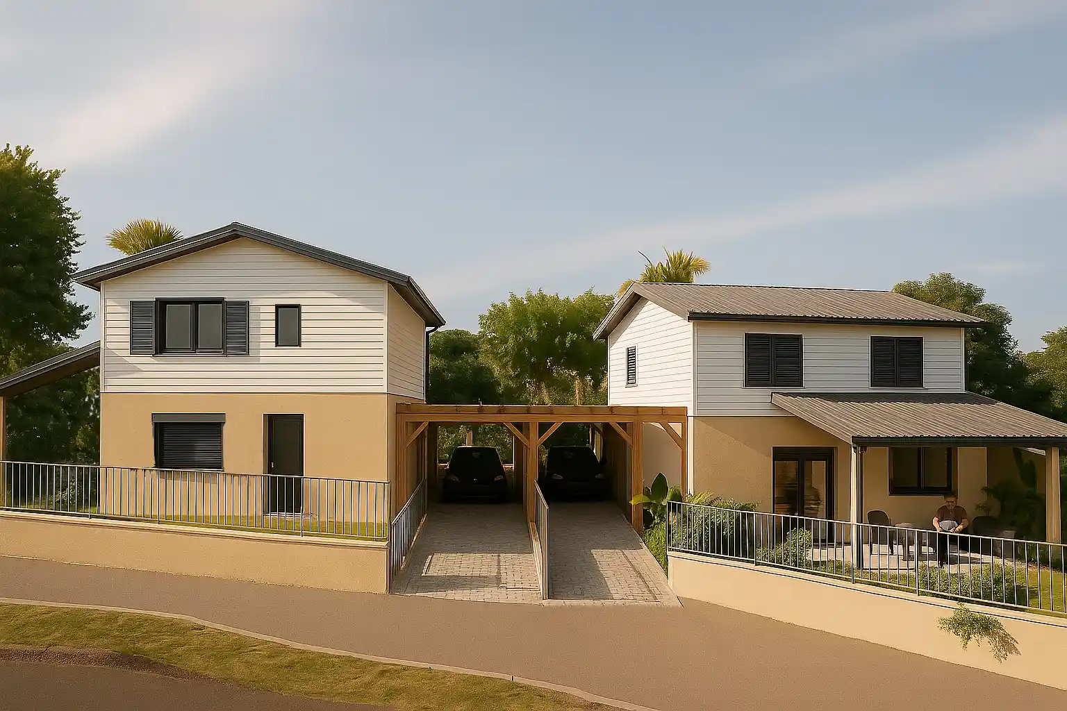 Photo 2 - Maison à vendre - Ancien 365 000 € 5 pièces 4 chambres 108 m² L'Étang-Salé 97427