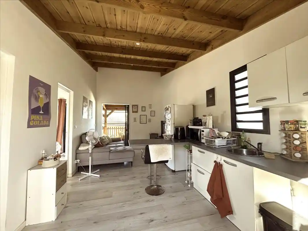Photo 4 - Appartement à vendre - Ancien 165 850 € 2 pièces 1 chambres 37.43 m² Les Avirons 97425