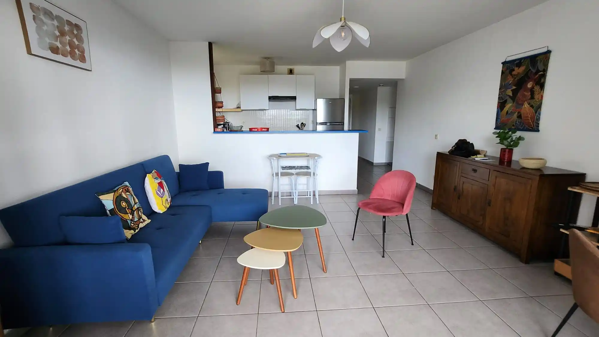 Photo 2 - Appartement à louer - Ancien 1 007 € 3 pièces 2 chambres 64.4 m² Saint-Denis 97400