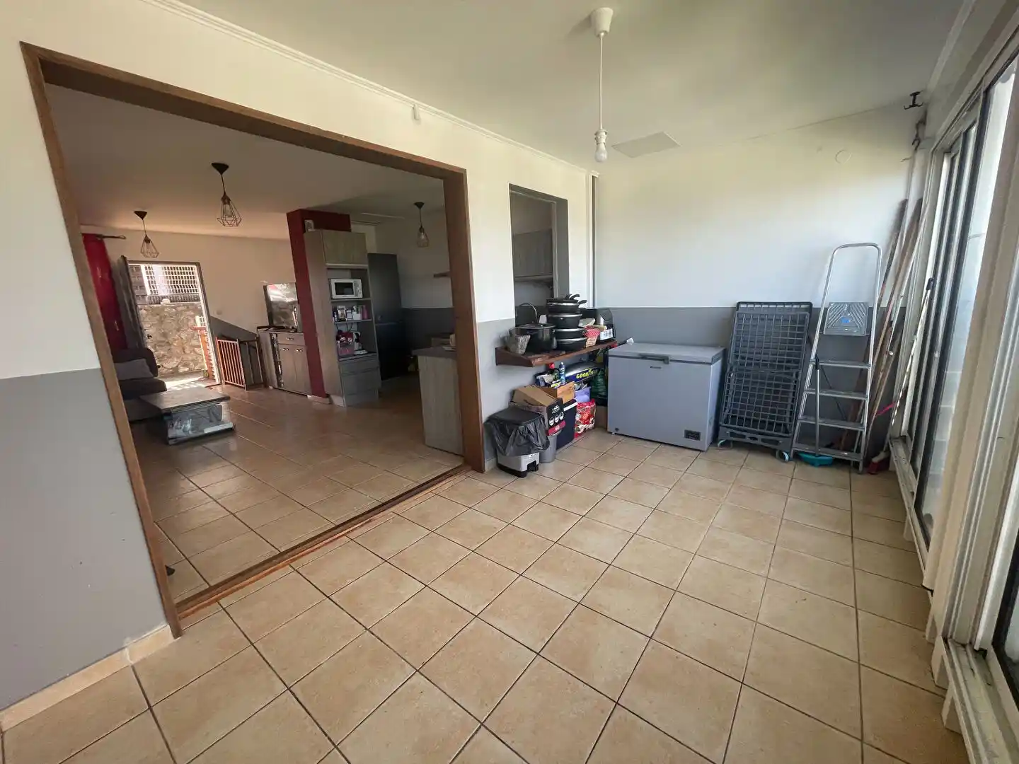 Photo 4 - Appartement à louer - Ancien 1 100 € 3 pièces 2 chambres 69 m² Les Avirons 97425