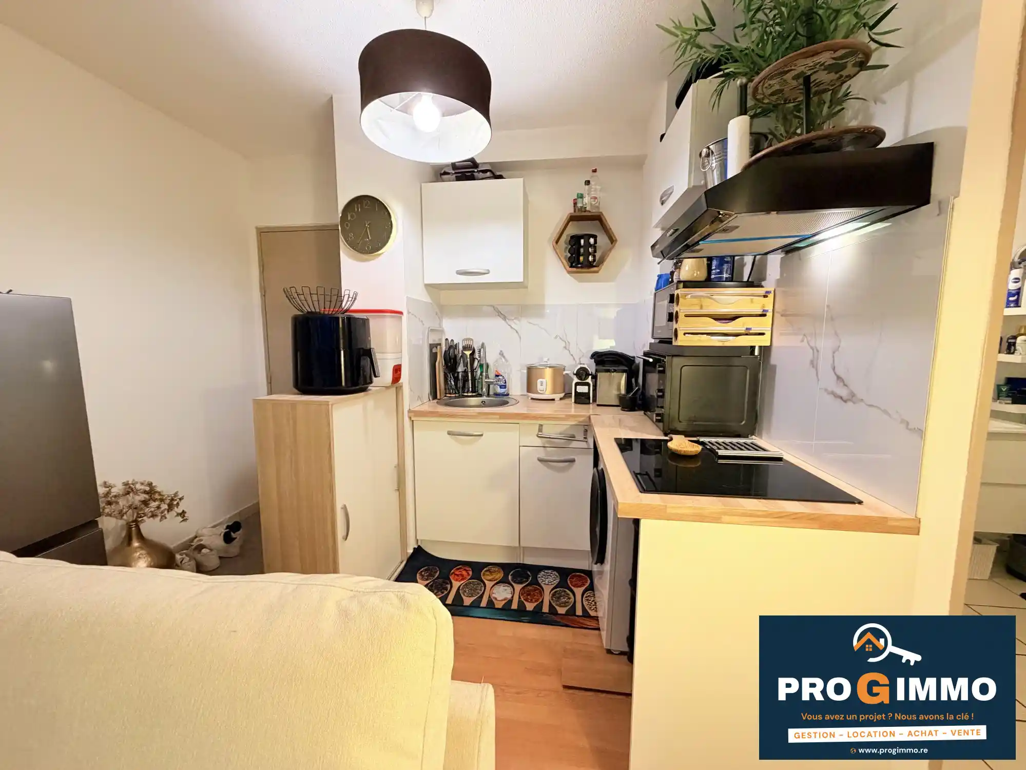 Photo 2 - Appartement à vendre - Ancien 119 000 € 2 pièces 1 chambres 31.15 m² Saint-Denis Sainte-clotilde 97490