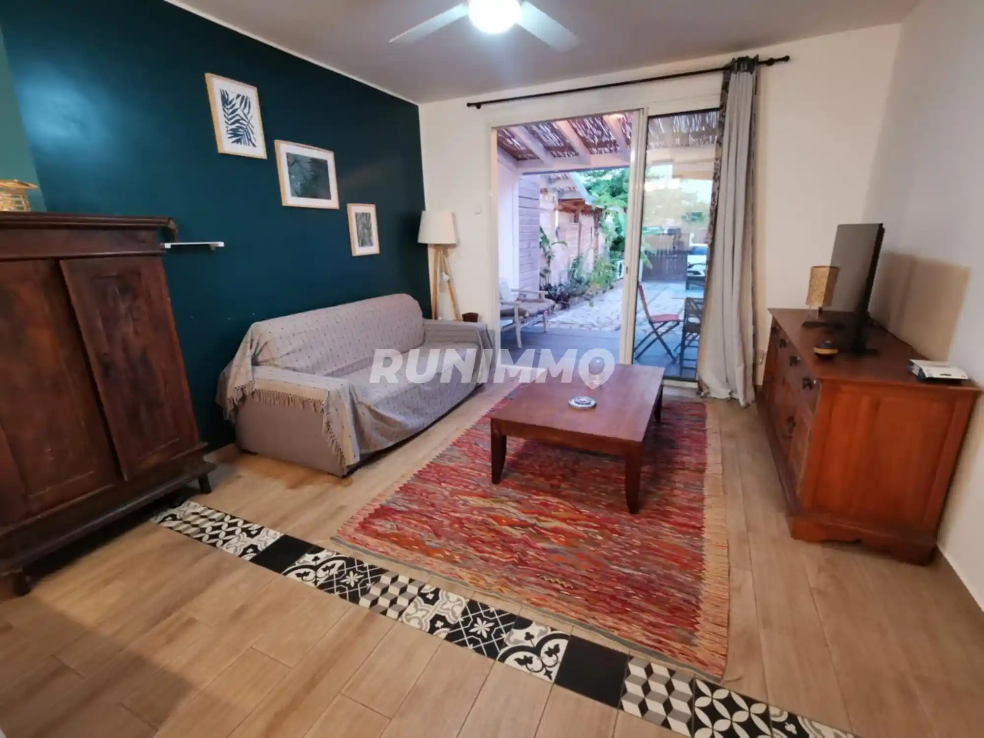 Photo 2 - Appartement à louer - Ancien 1 200 € 2 pièces 1 chambres 48 m² Saint-Paul La Saline les Bains 97434