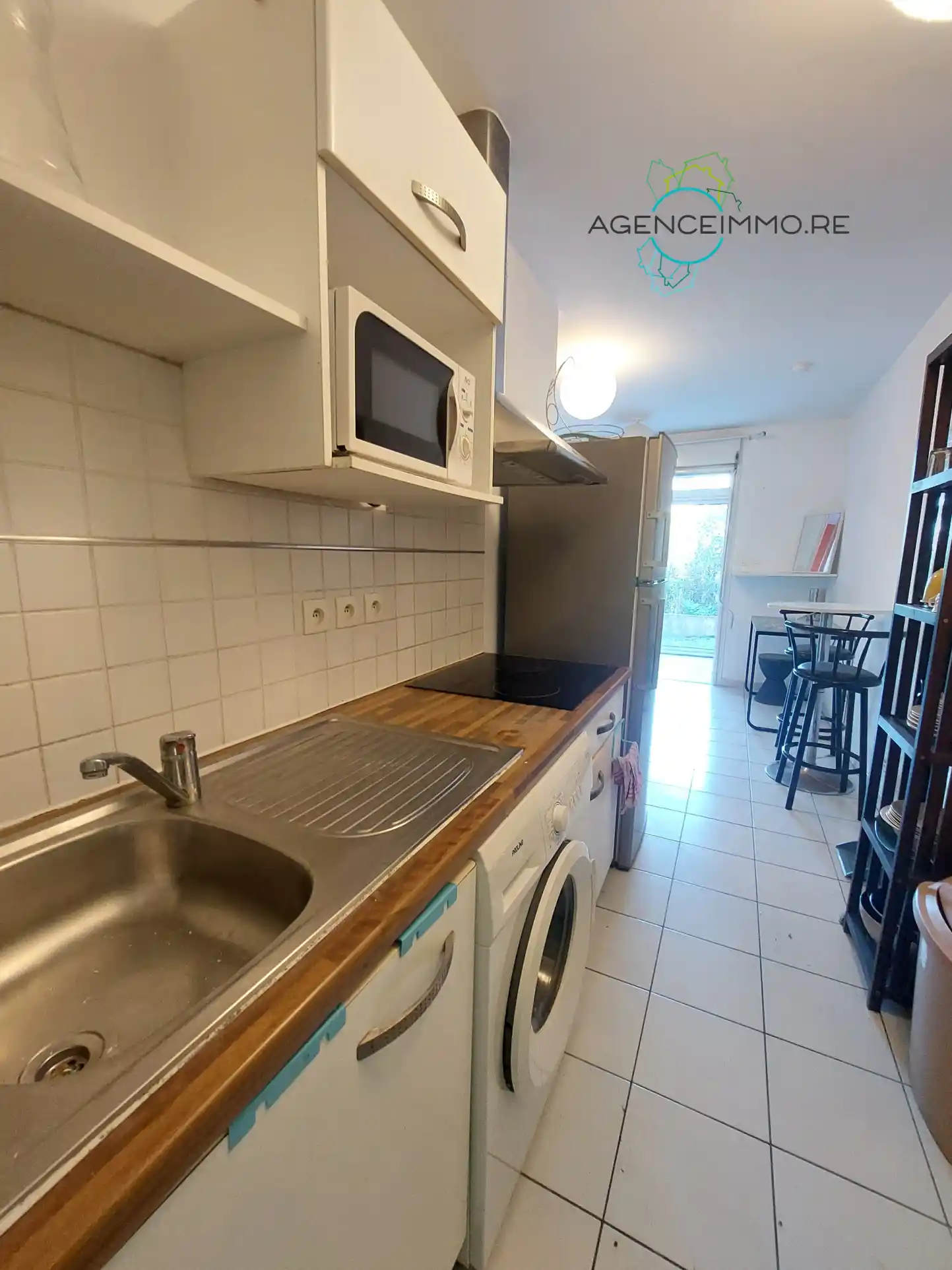 Photo 4 - Appartement à louer - Ancien 650 € 1 pièces 19.45 m² Le Tampon 97430