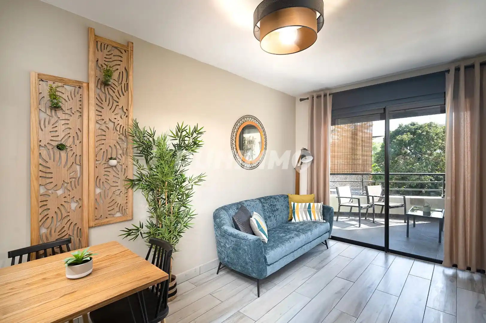 Photo 2 - Appartement à louer - Ancien 1 081 € 2 pièces 1 chambres 43.42 m² Saint-Denis 97400