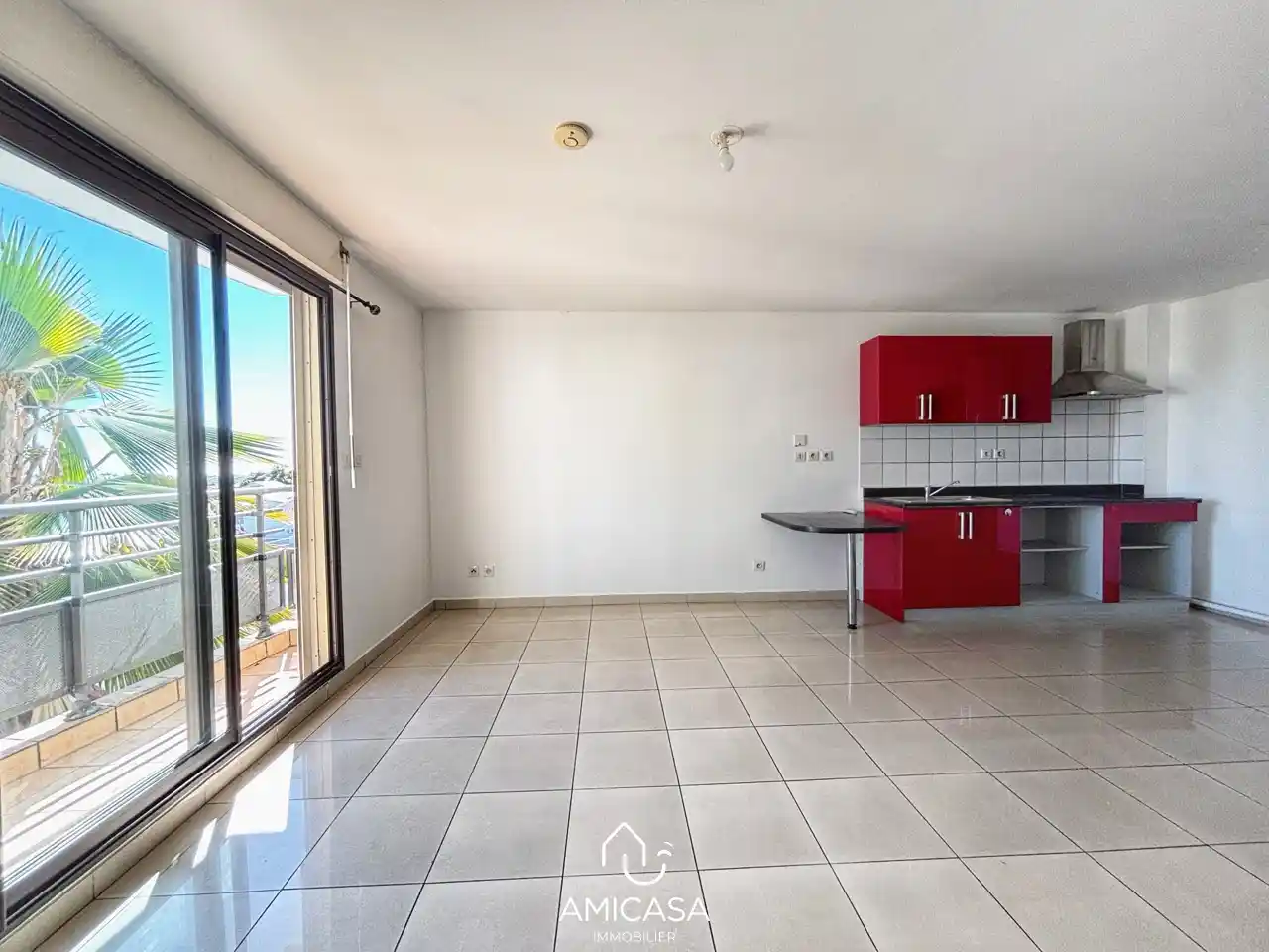 Photo 4 - Appartement à louer - Ancien 600 € 1 pièces 31.55 m² Saint-André 97440