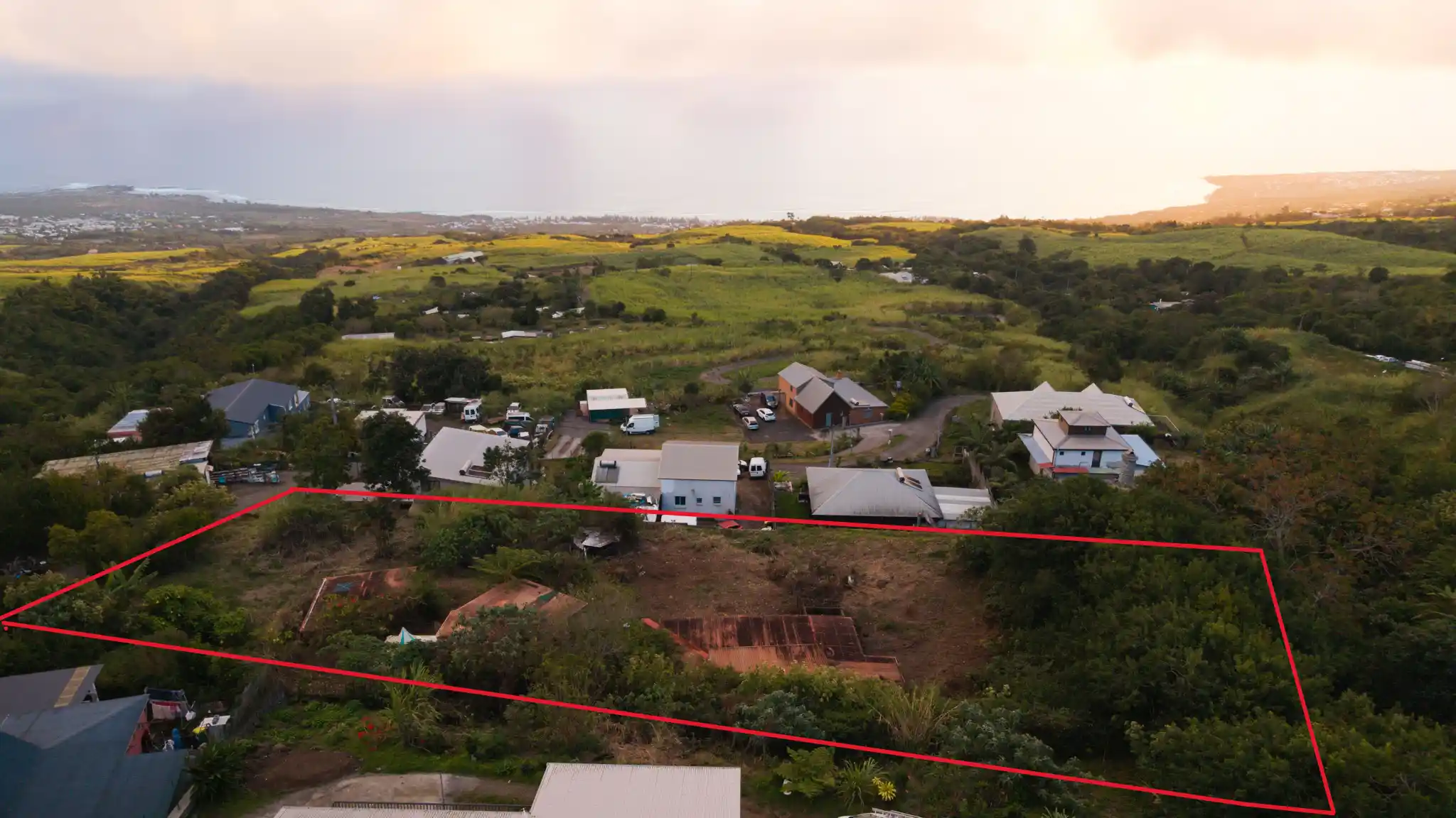 Photo 3 - Terrain à vendre 499 900 € 3 220 m² Saint-Leu 97424
