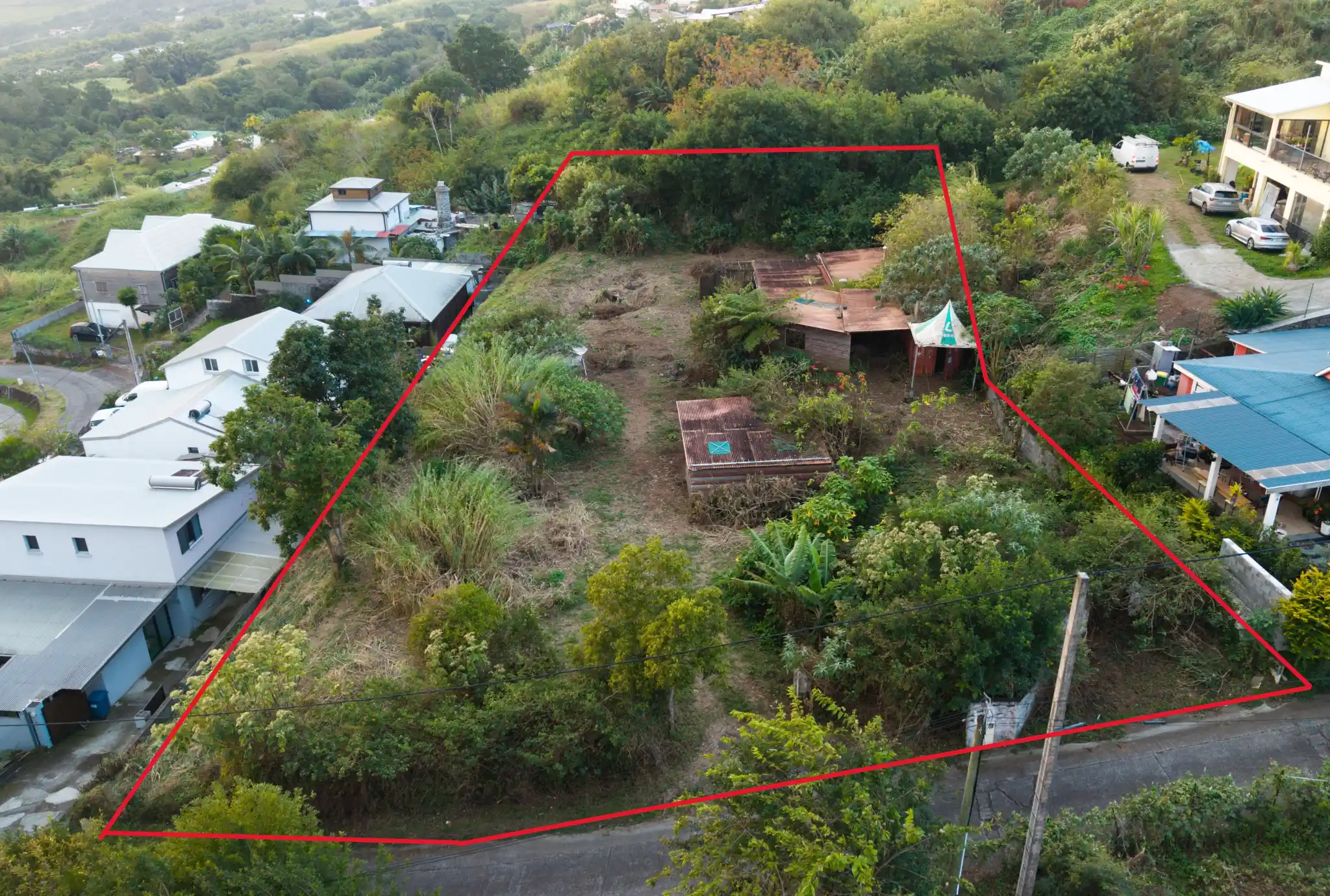 Photo 2 - Terrain à vendre 499 900 € 3 220 m² Saint-Leu 97424