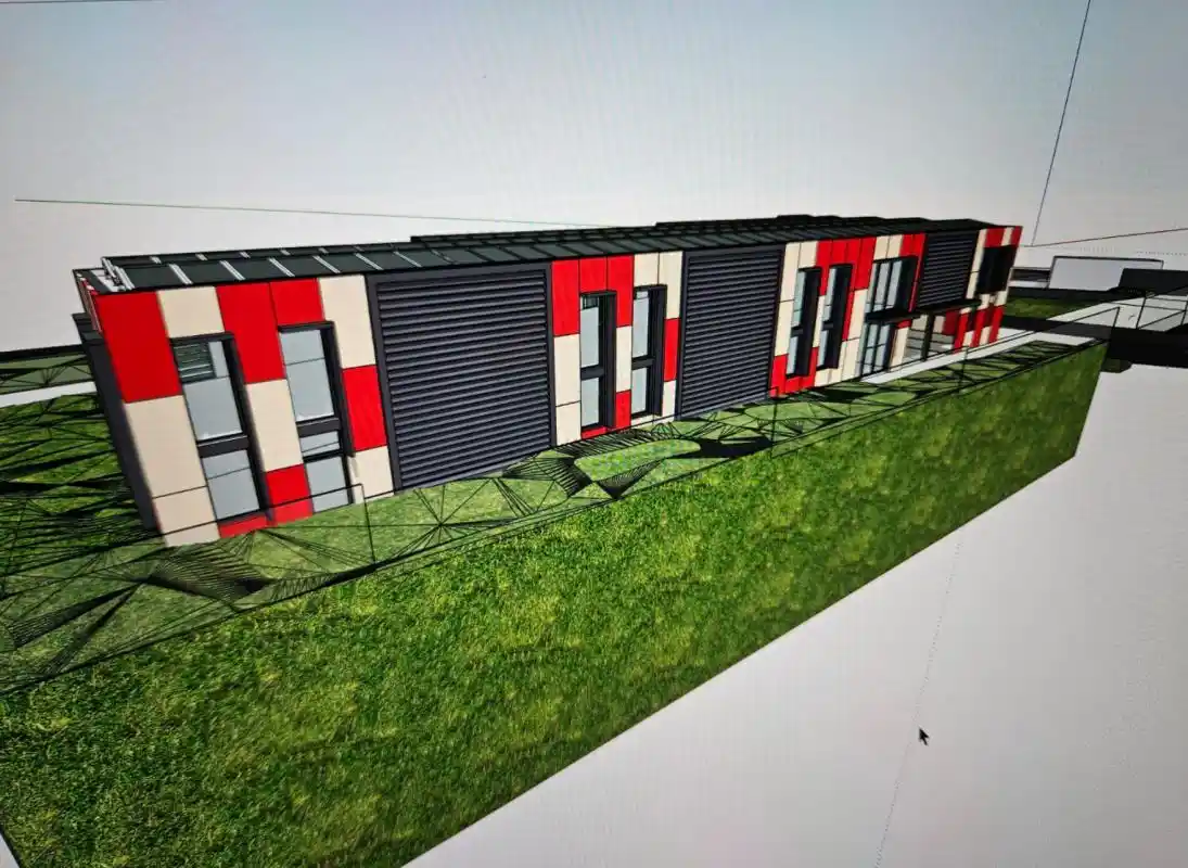 Photo 2 - Local / Bureaux à louer - Ancien 7 105 € 203 m² Le Port 97420