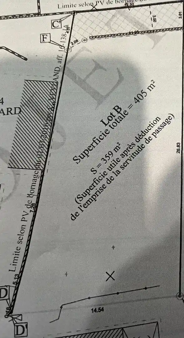 Photo 1 - Terrain à vendre - Ancien 109 000 € 359 m² Le Tampon 97430
