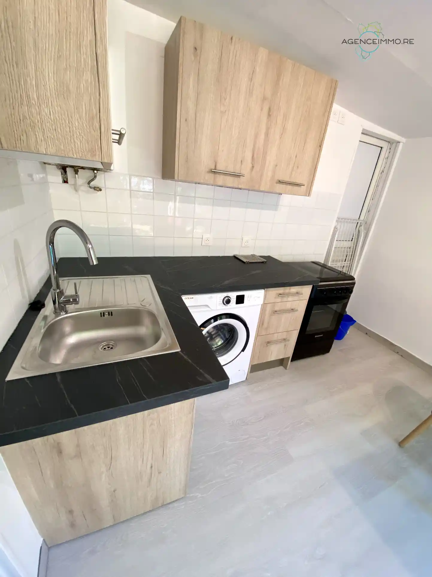 Photo 4 - Appartement à louer - Ancien 858,87 € 2 pièces 1 chambres 27.5 m² Saint-Paul 97435