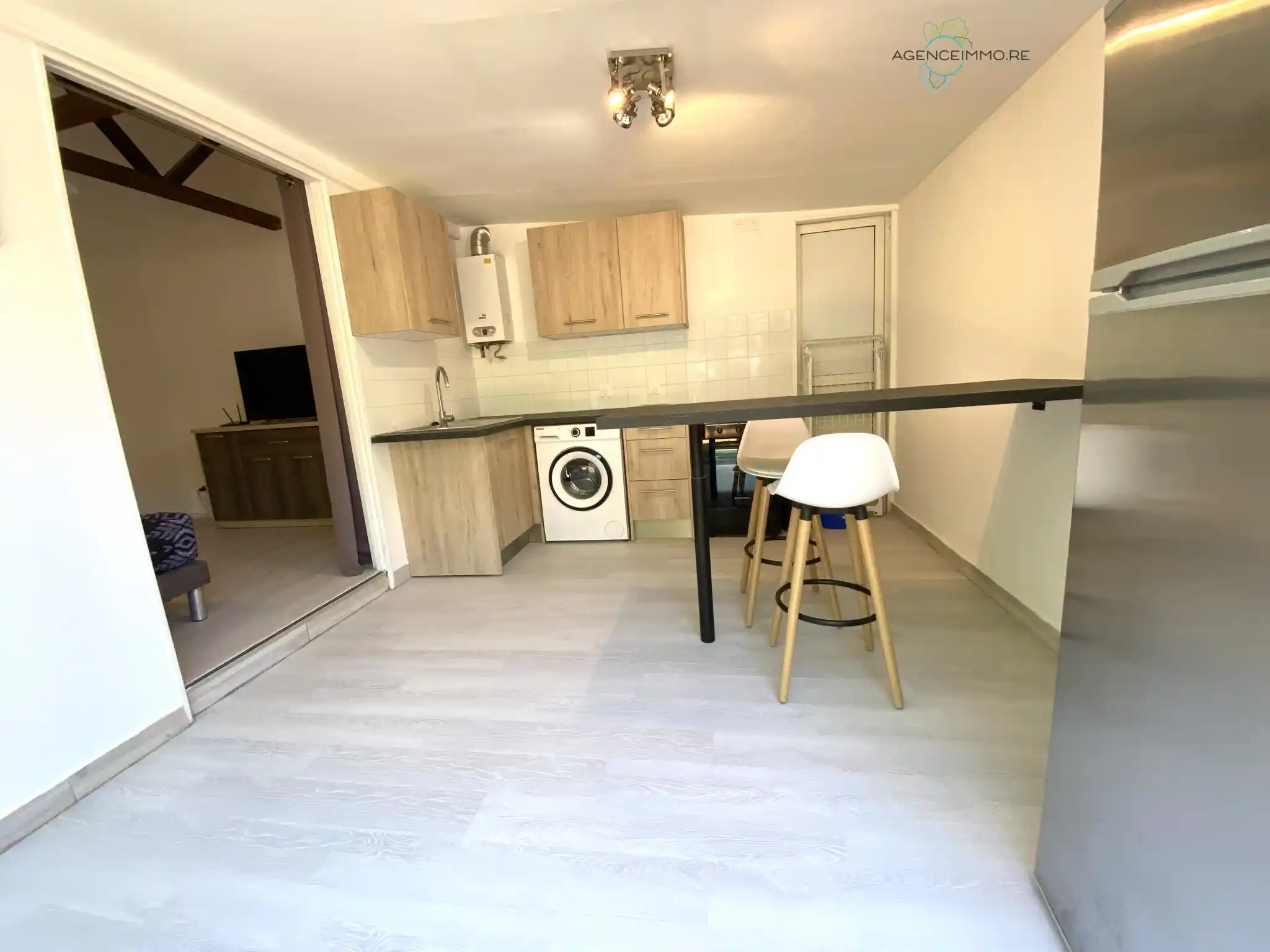 Photo 3 - Appartement à louer - Ancien 858,87 € 2 pièces 1 chambres 27.5 m² Saint-Paul 97435