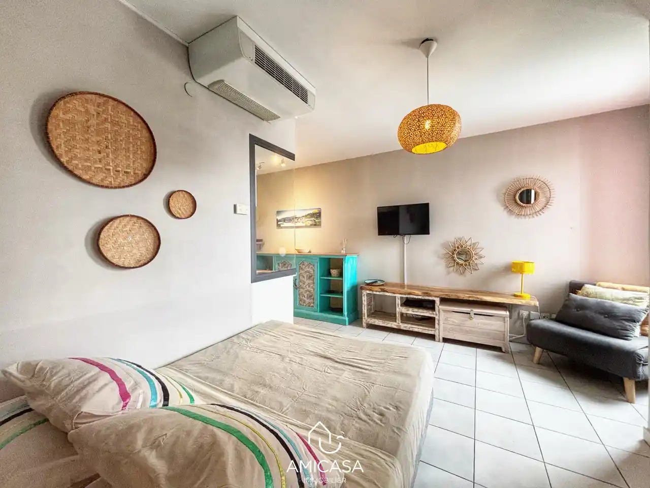 Photo 3 - Appartement à vendre - Ancien 154 300 € 1 pièces 24.5 m² Saint-Pierre 97410