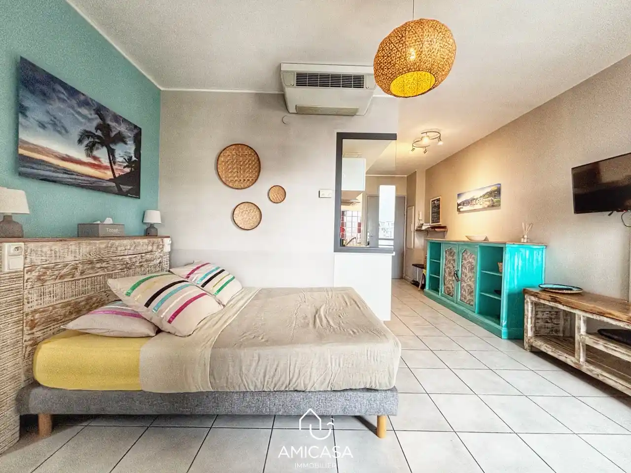 Photo 2 - Appartement à vendre - Ancien 154 300 € 1 pièces 24.5 m² Saint-Pierre 97410