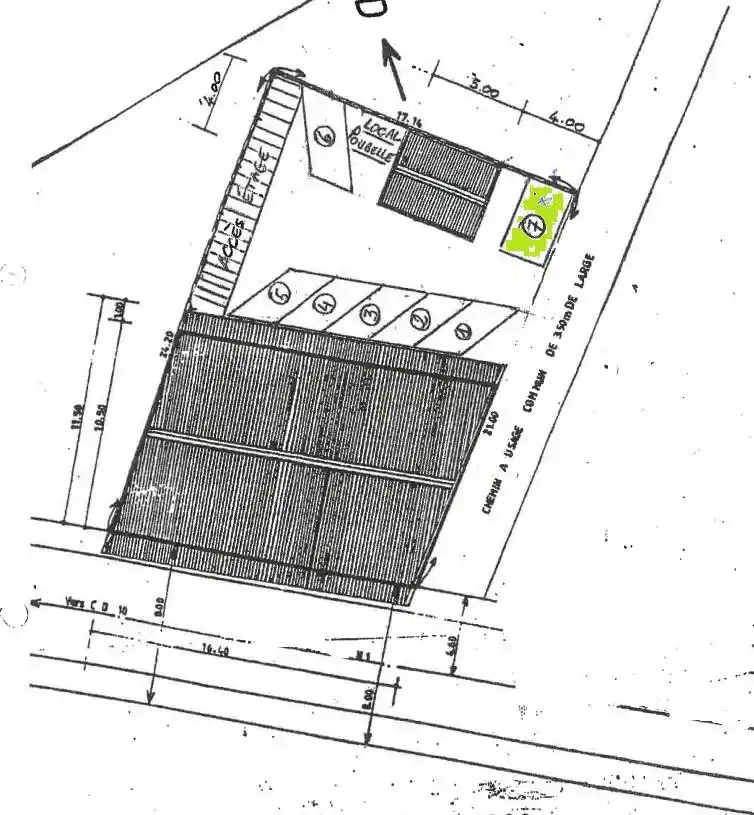 Photo 1 - Parking à vendre - Ancien 15 200 € 11 m² Saint-Paul 97434